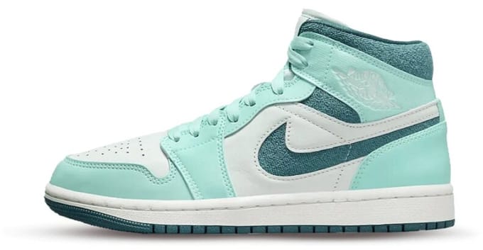 Air Jordan 1 Mid SE WMNS 'Bleached Turquoise' Maat 38