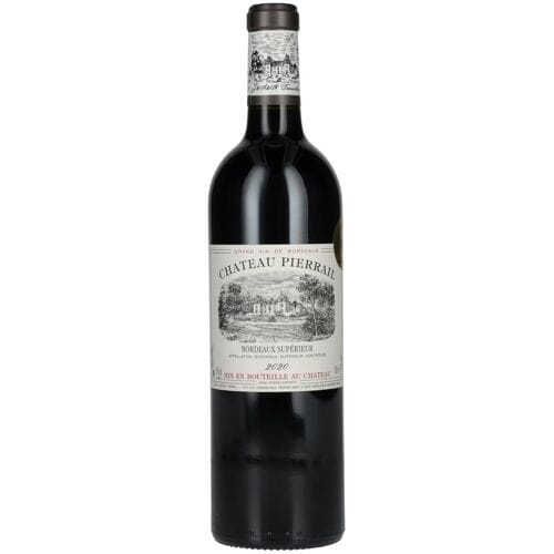 Chateau Pierrail Bordeaux Supérieur 2020 15% Vol. 0,75l