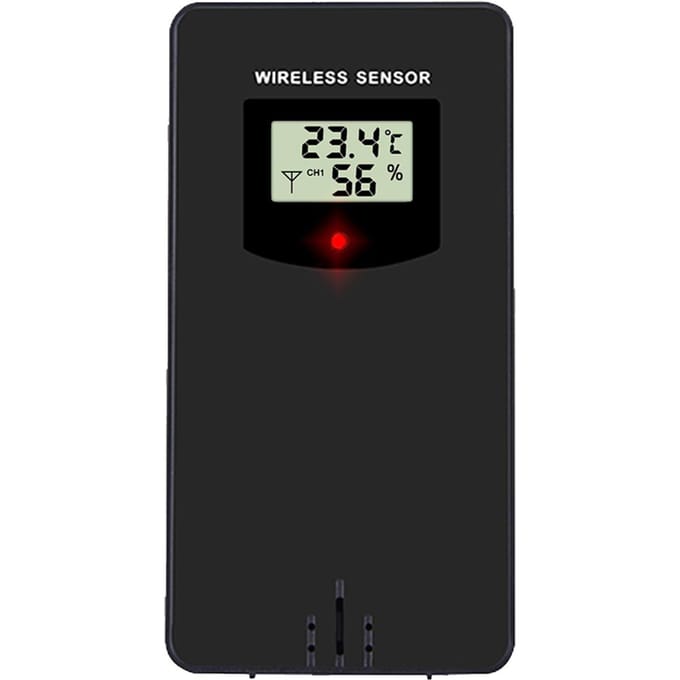 BD-920 Berdsen weerstationzender, zwart