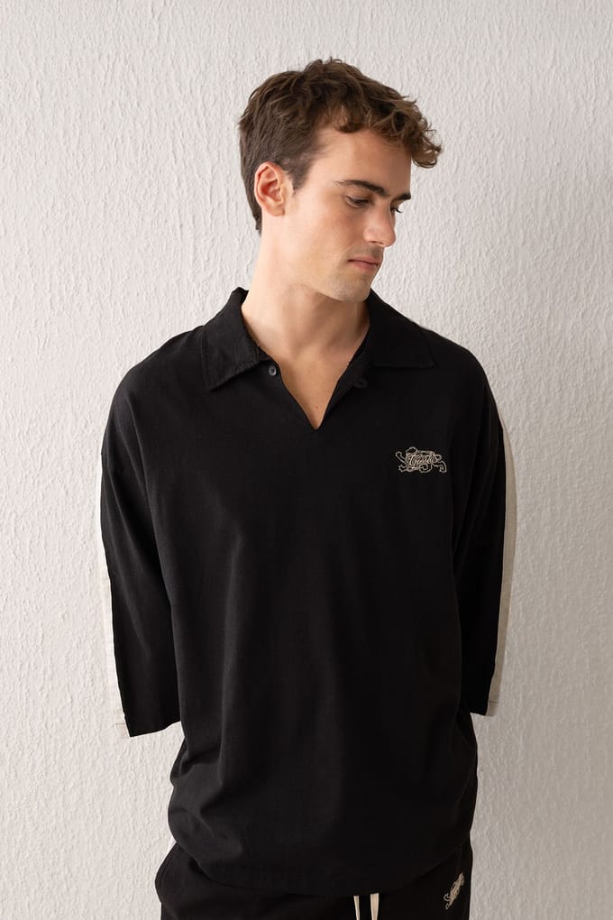 Heren Katoenen Polo T-shirt