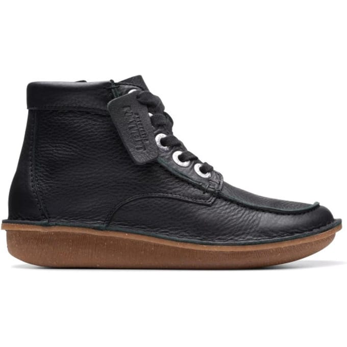Clarks Funny Cedar - dames laars - Zwart - maat 41 (EU) 7 (UK)