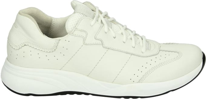 Durea - 6289 E - Lage sneakersDames sneakers - Kleur: Wit/beige - Maat: 39