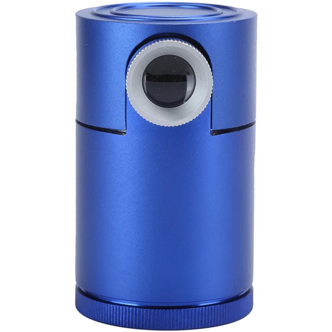 Diamant Vergrootglas Aluminium Verstelbaar Hoge Definitie Diamant Bekijker Vergrootglas GereedschapPaars blauw