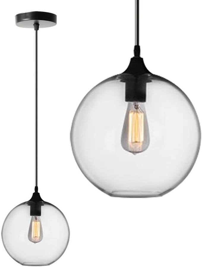 PLAFONDLAMP HANGGLAS APP311-1CP LOFT