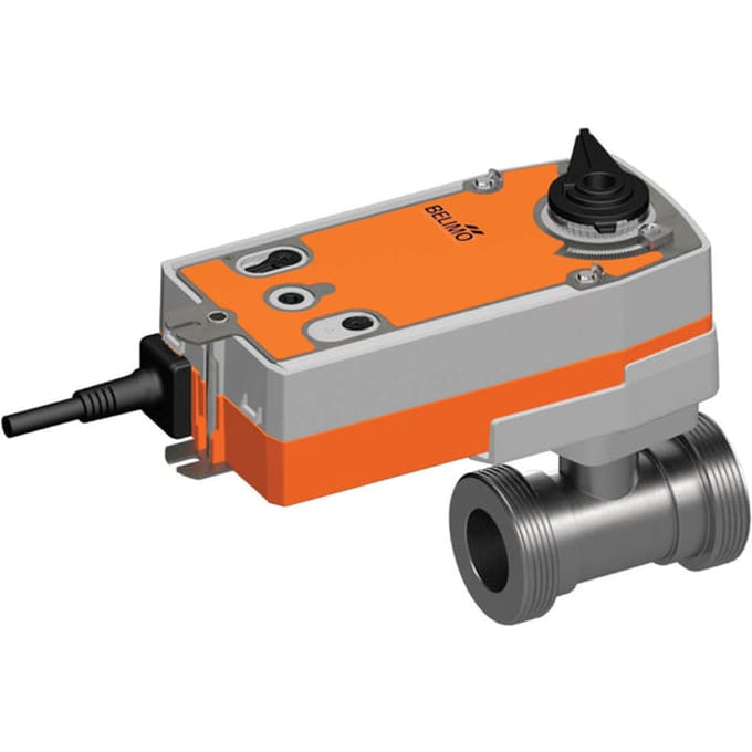 Belimo Regelklep G2-1/4 Kvs25 24VAC/DC Fail-Safe 75s 2-Punt 10Nm IP54 R439/NRF24A
