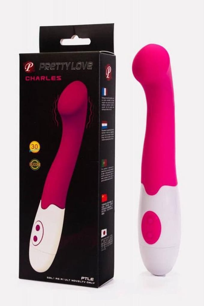 Pretty Love Charles G-spot vibrator mini
