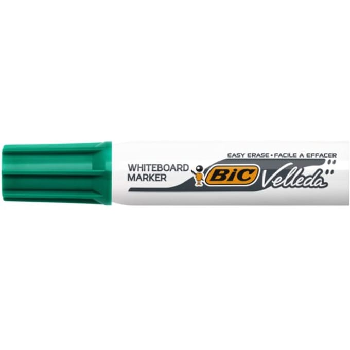 Whiteboardmarker Bic Velleda 1781 schuin large groen