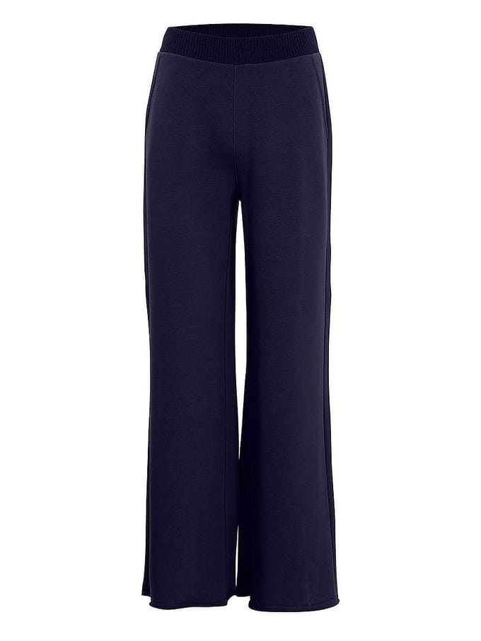Enkellange Wide Fit-broek Van Margittes blauw