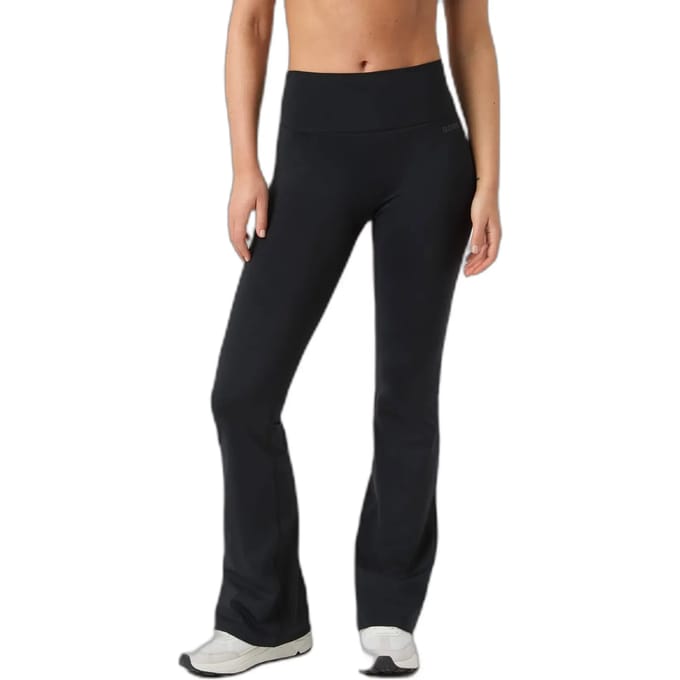 Björn Borg dames Flare Tights Short - dames sportlegging - zwart