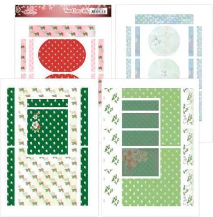 Printed Figure Cards - Jeanine's Art - Lovely Christmas