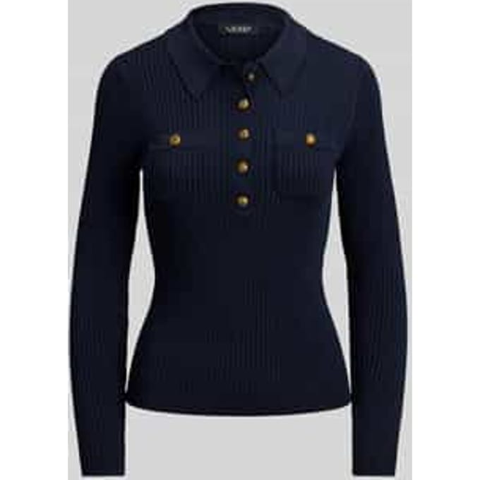 slim fit shirt met lange mouwen van viscosemix met knopen
