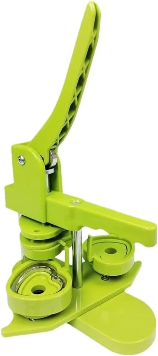 Knopenmaker Machine - Badge Pers - Zelf Pins Maken - Inclusief Snijder - 44MM Set - Groen
