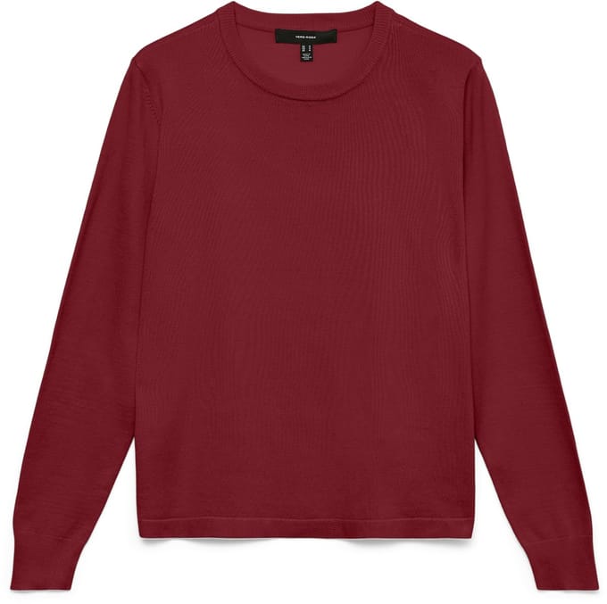 VERO MODA - VMSILJE LS O-NECK PULLOVER NOOS - Dames - Gebreide truien
