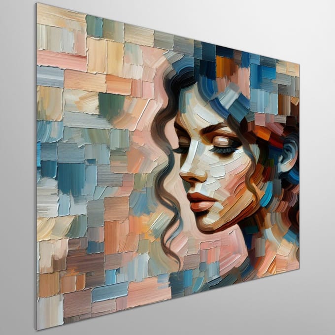 Kunstprint | Wanddecoratie | Dibond | 100 × 100 cm