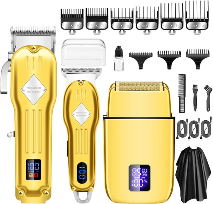 Professionele tondeuse en baardtrimmerset