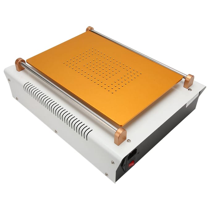 LCD Scherm Scheidingsmachine 14 Inch Ingebouwde 968D Dubbele Pomp 800W Scherm Scheider Machine voor US Plug orange