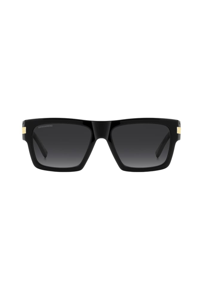 Dsquared2 D2 0198/S BLACK/GREY SHADED 55/17/145 Herrenbrillen Zonnebrillen