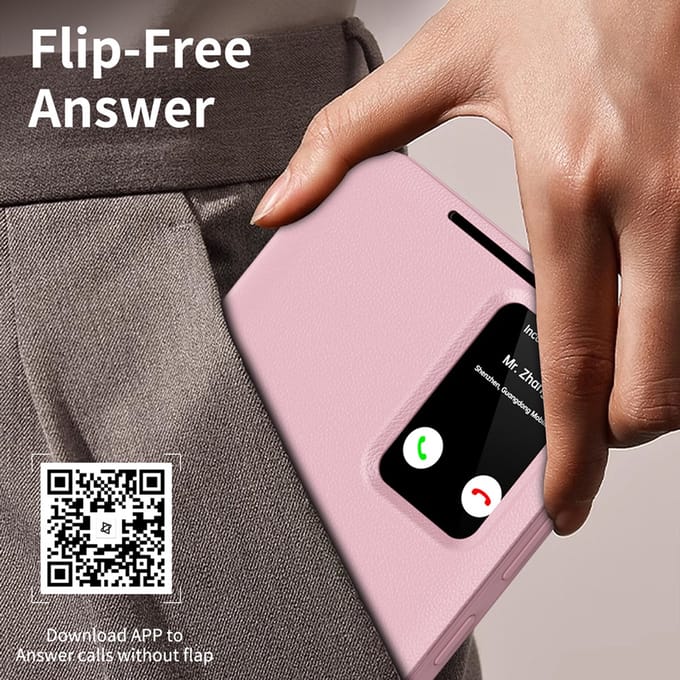 Techsuit - SmartView Series - Samsung Galaxy S24 - Pink