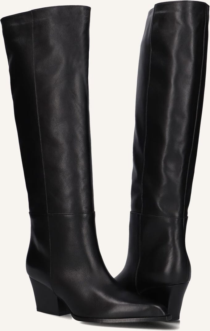 Notre-V 31190 Laarzen - Leer - Dames - Zwart - Maat 42