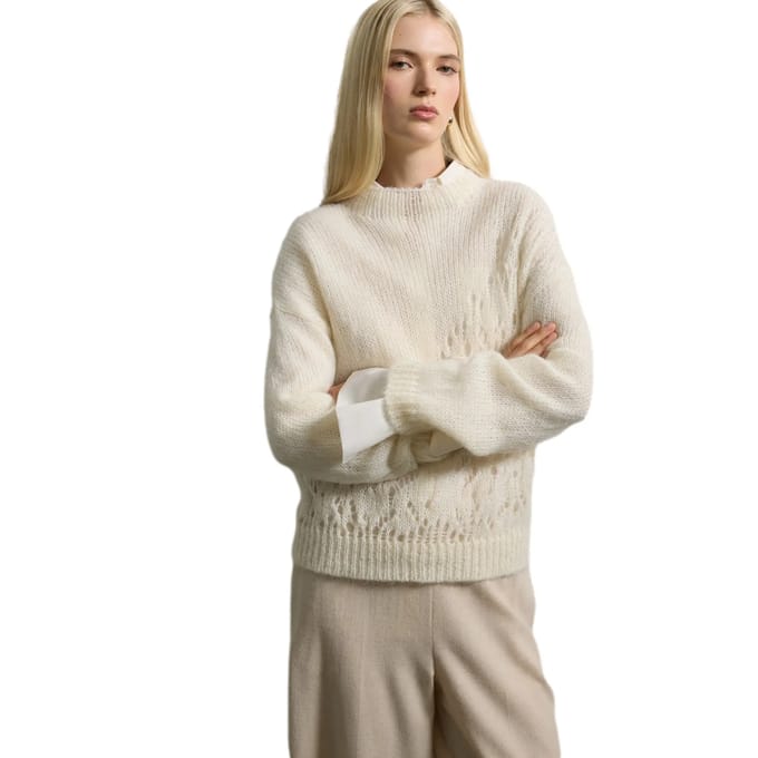 Mohair Mix Trui Dames Stefanel