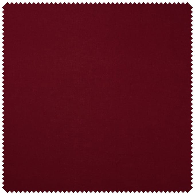 Katoenen stof "Uni" - Bordeaux