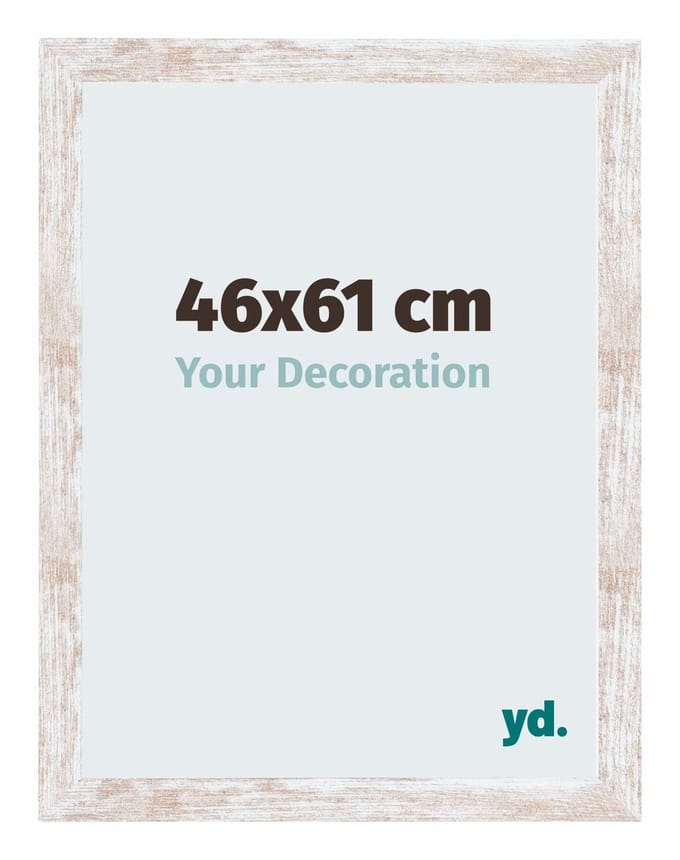 Your Decoration - Fotolijst 46x61 cm - MDF - White Wash - Catania