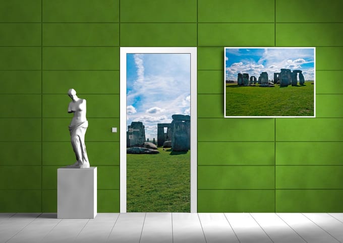 Stonehenge Natur Photo Wallcovering