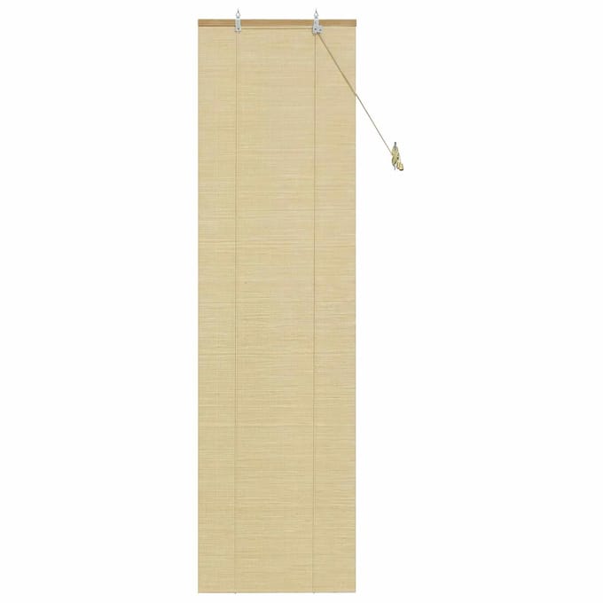 vidaXL - Rolgordijn - Naturel - 40 - x - 220 - cm - Bamboe
