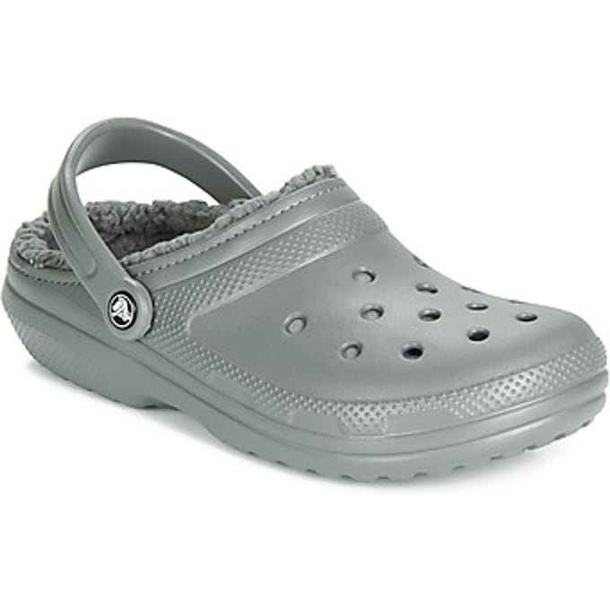 Crocs Classic Lined - Clogs - Grijs - Maat 36-37 - Warm Gevoerd