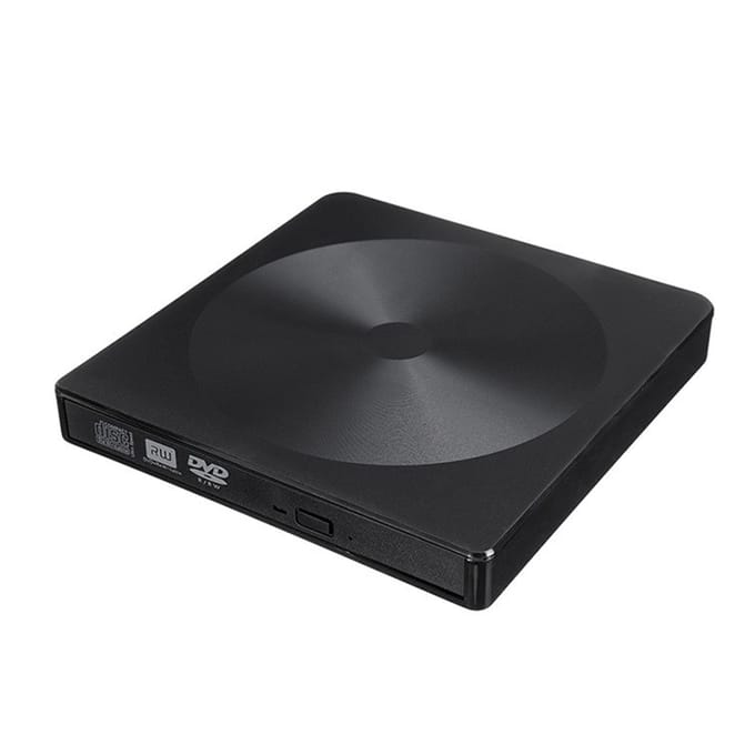 CD Drive 3.0 Type C Multifunctioneel extern dvd-station USB 3.0 Draagbare dvd-speler Dvd-brander zwart