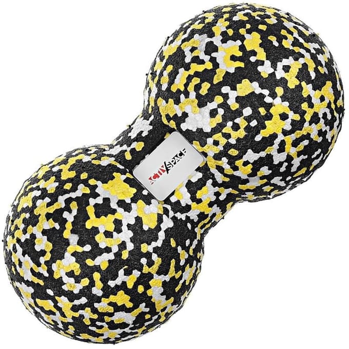 Activ Space Douball Serie - Massagebal - 8x16 cm - Tweekleurig - EPP Materiaal