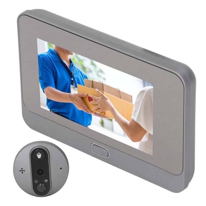 4.3in Digitale Deurspion WiFi Deurspion Anti Diefstal Slimme Video Deurbel Camera Bewegingsdetectie