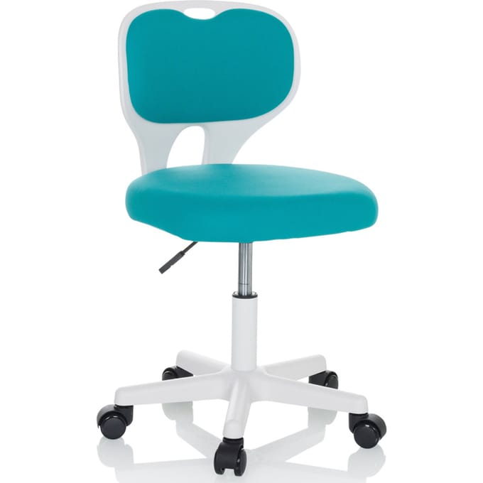 Kinder bureaustoel KIDDY TOP W Blauw hjh OFFICE