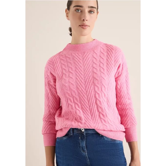 Jumper met kabelpatroon