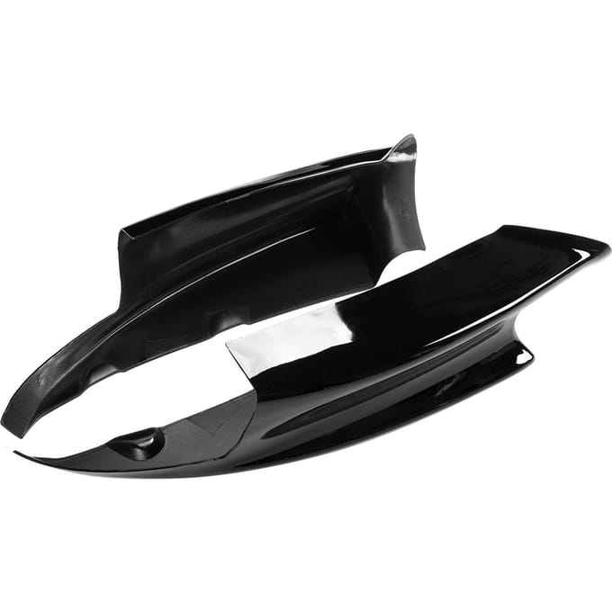 Paar Voorbumper Spoiler Lip Deflector Splitter Geschikt voor E90 E92 E93 M3 2007‑2012 Glossy Black black