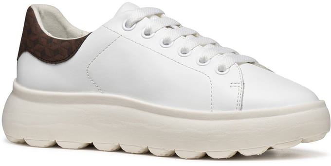 Geox Spherica Ec4.1 Schoenen Wit EU 36 Vrouw