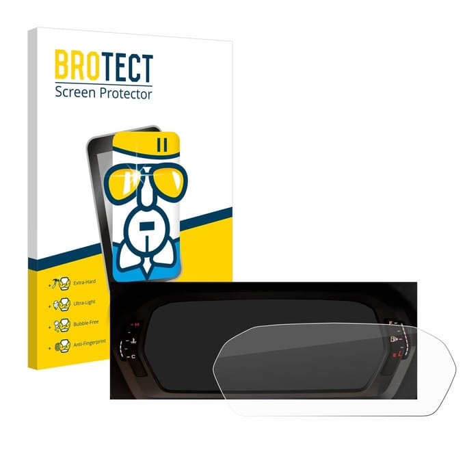 Screenprotector voor Audi A3 2023 Virtual cockpit Beschermglas transparant