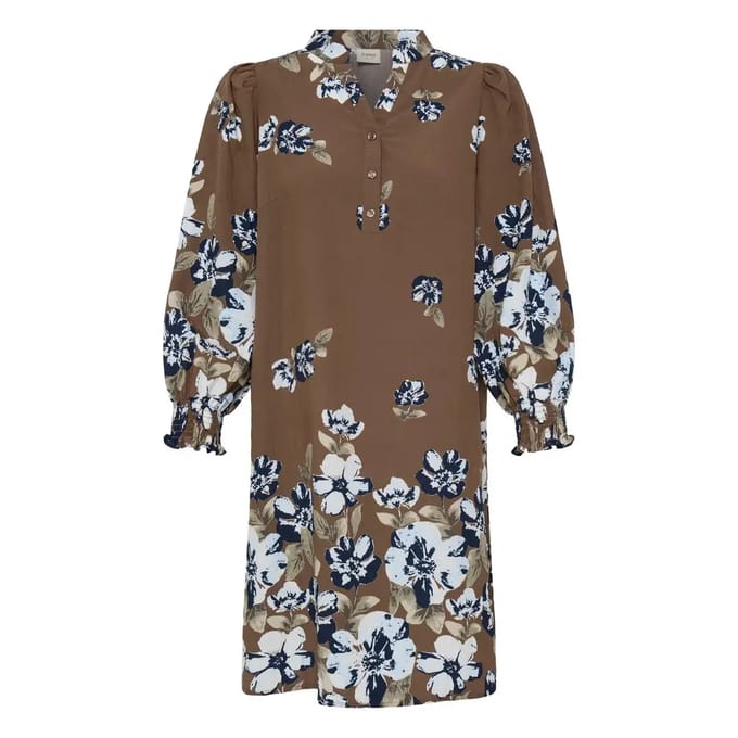 fransa - FRCARRIE DR 1 - Dames - Midi jurken