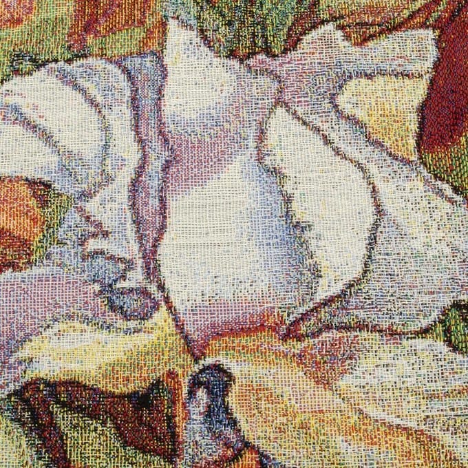 Signare Wandkleed White Flower 51 x 68 cm