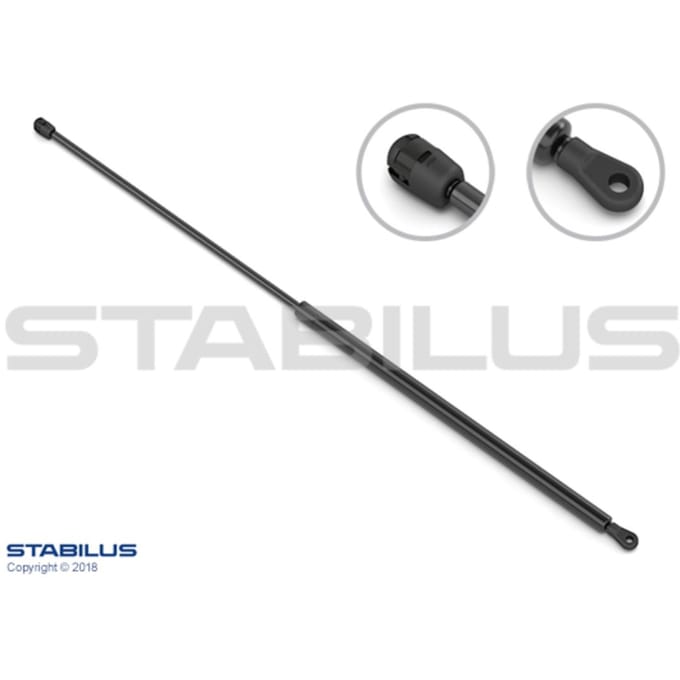 Gasveer, motorkap STABILUS 4081FD links