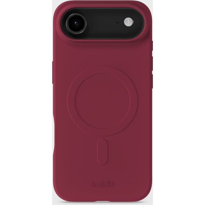 Holdit Soft geschikt voor MagSafe Case geschikt voor iPhone Air - Red Velvet