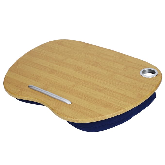 Multifunctionele Laptoptafel Draagbare Leer- Schrijftafel Bedtafel Thuis Buiten Schoottafel blauw