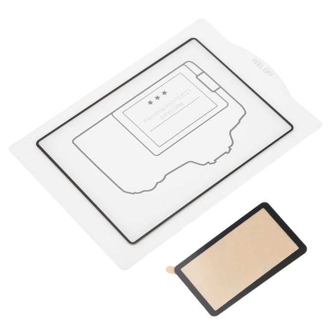 LCD Anti-Reflectie Screen Protector Camera Beschermfolie Cover voor Nikon D800 D800E beige