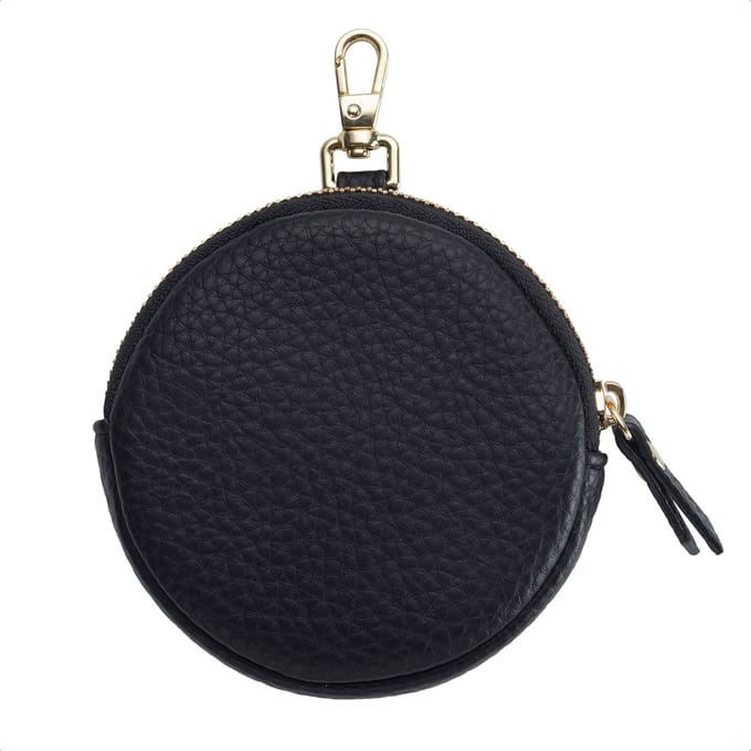 Selencia Mini Pouch - Sleutelhanger Telefoontasje - Zwart