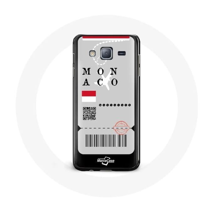 Case voor Samsung galaxy J7 2016 Monaco vliegticket