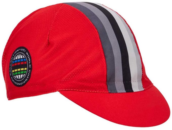 Santini Uci World Champion Switzerland 2025 Pet Rood Man,Vrouw