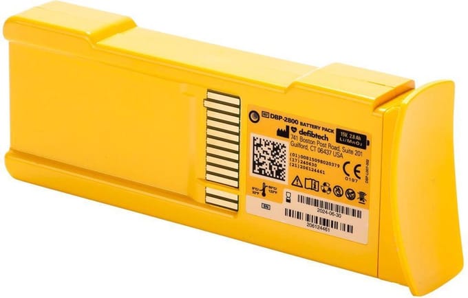 Defibtech LifeLine Batterij + 9V lithium