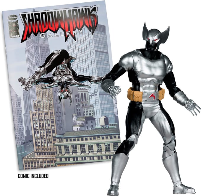 McFarlane Image Comics Founders Series - Actiefiguur - ShadowHawk 7in Deluxe Elite Edition
