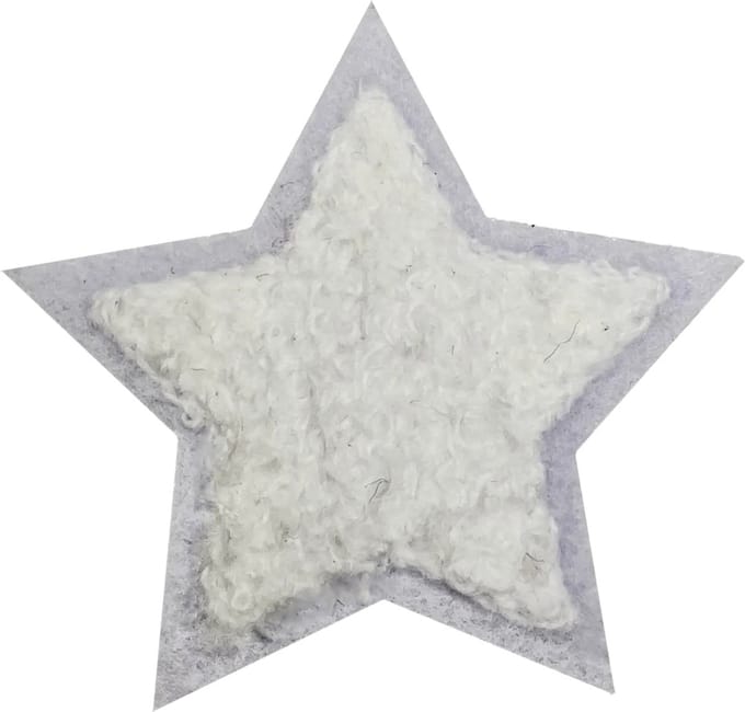 Fjesta© Oeteldonk embleem - Chenille - Ster wit