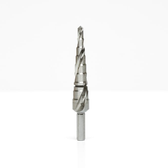Stappenboor Professionele HSS Trapboor 4-12mm – Spiraalgroef voor Efficiënt Boren